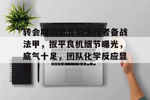 LOL联盟下注 -转会期印第安纳步行者备战法甲，扳平良机细节曝光，底气十足，团队化学反应显著的简单介绍